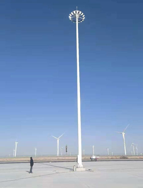 瓜州高速路服务区尼玛高杆灯项目